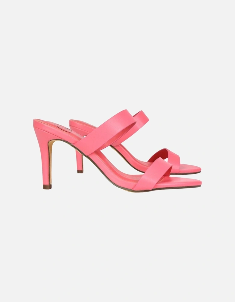 Womens/Ladies Wolf Double Strap Mule Sandals