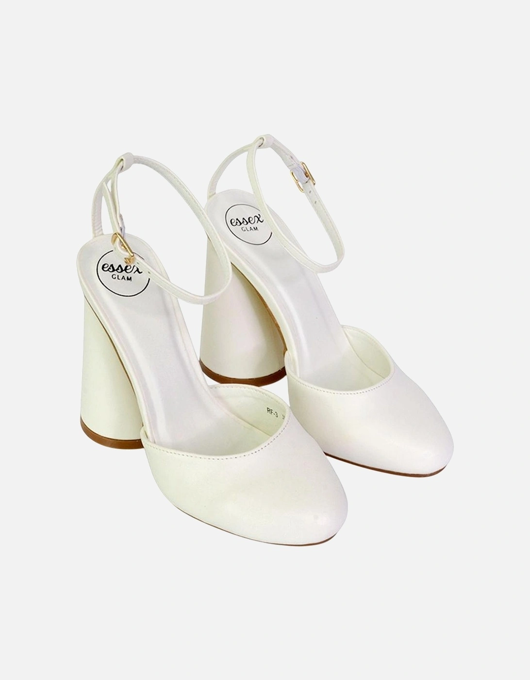 Womens/Ladies Ekin Cylinder High Heels, 6 of 5