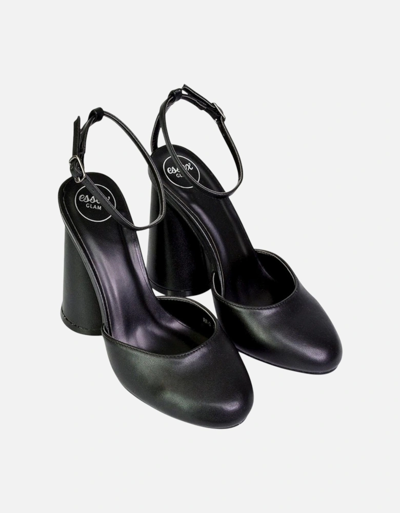 Womens/Ladies Ekin Cylinder High Heels