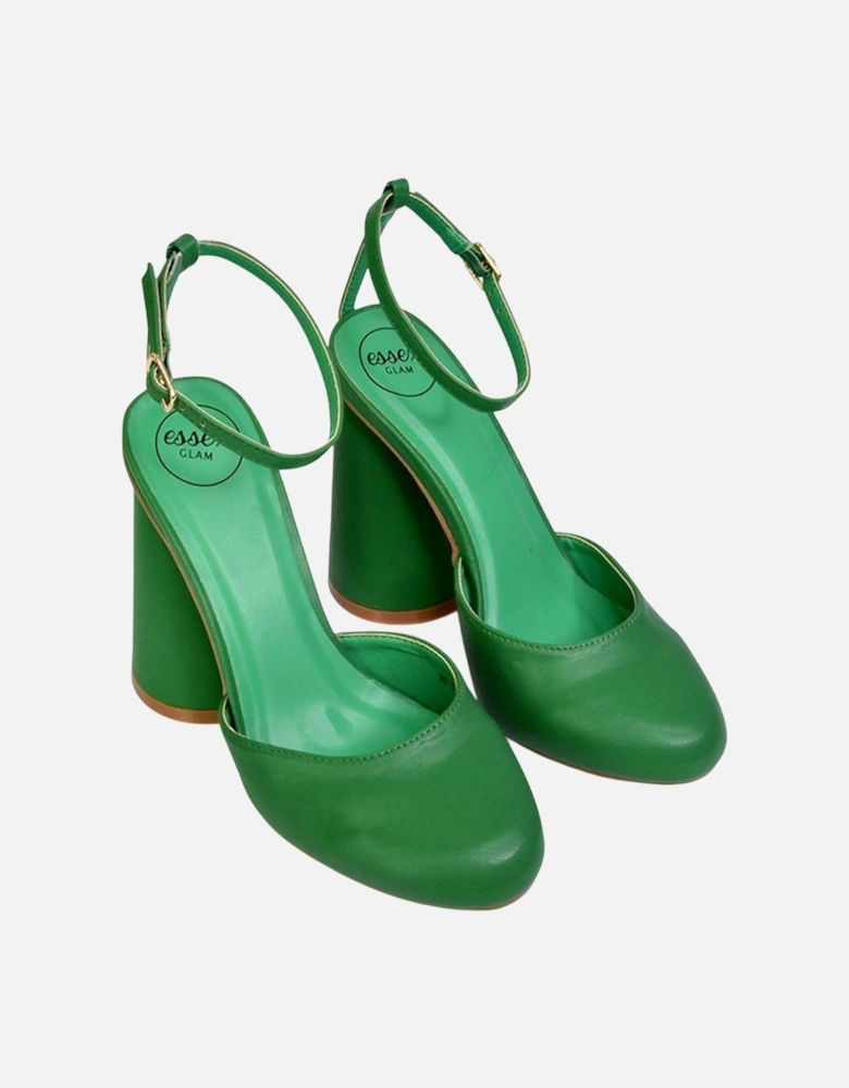 Womens/Ladies Ekin Cylinder High Heels