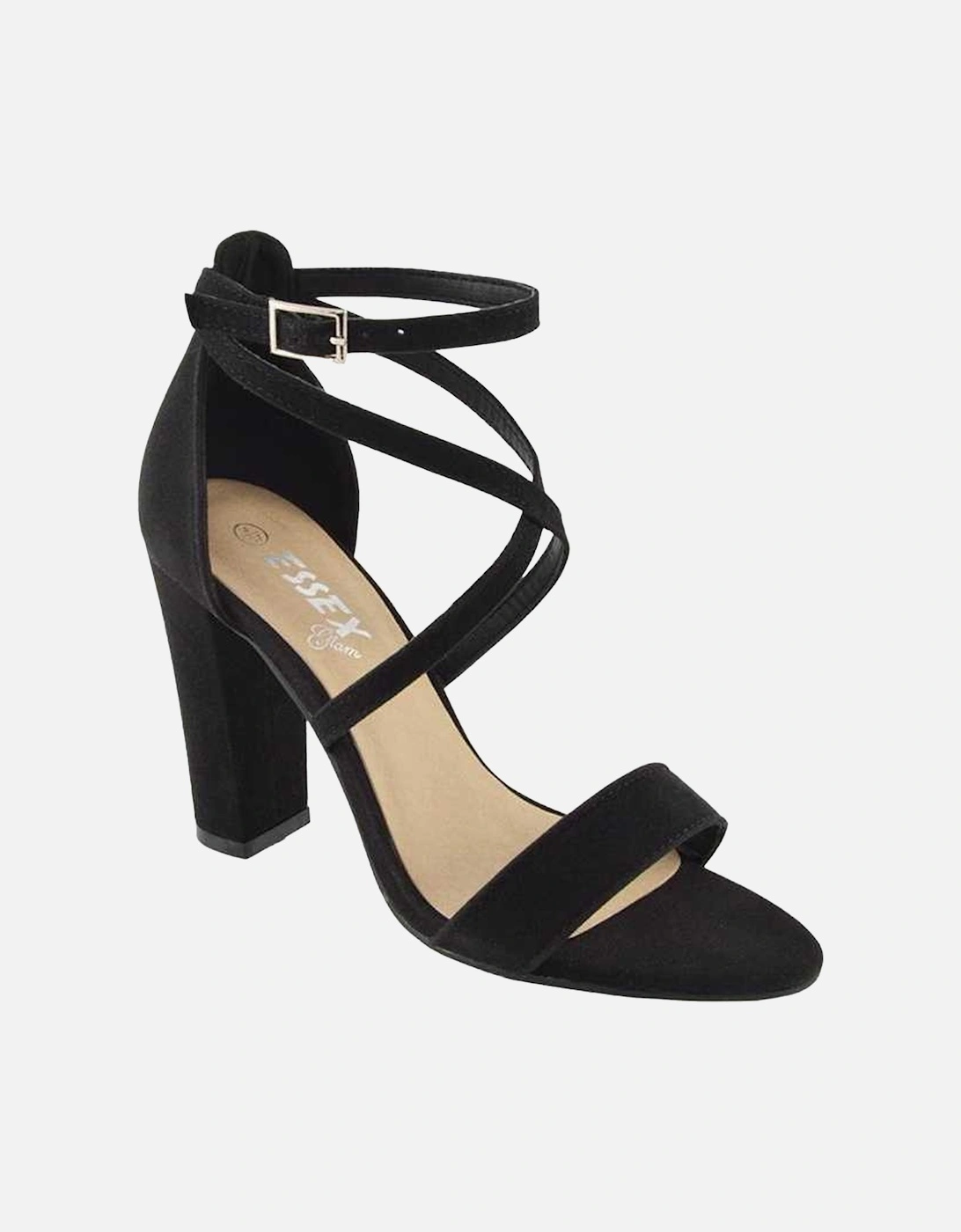 Womens/Ladies Briella Strappy High Block Heel Sandals, 5 of 4