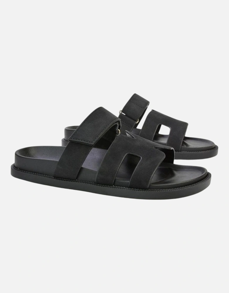 Womens/Ladies Lydia Adjustable Strap Flat Sandals