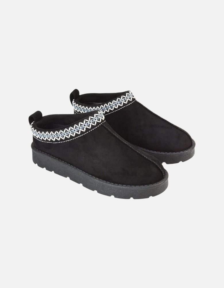 Womens/Ladies Vicky Aztec Flat Boots