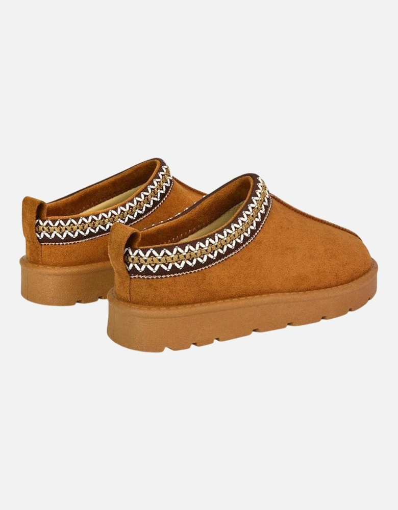 Womens/Ladies Vicky Aztec Flat Boots