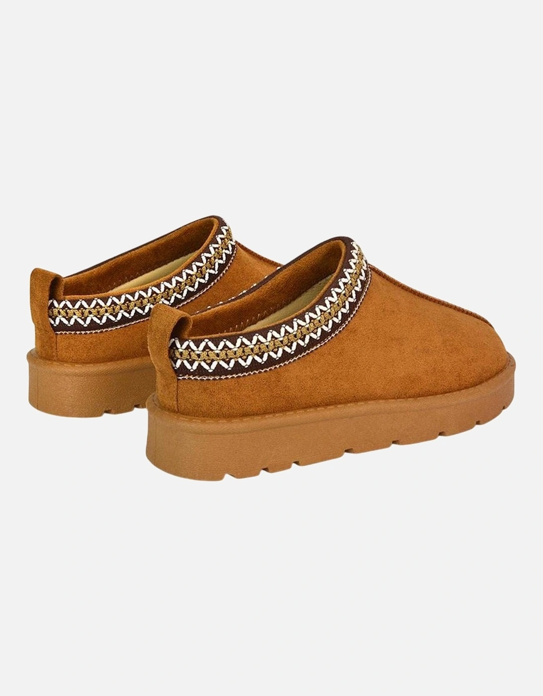 Womens/Ladies Vicky Aztec Flat Boots