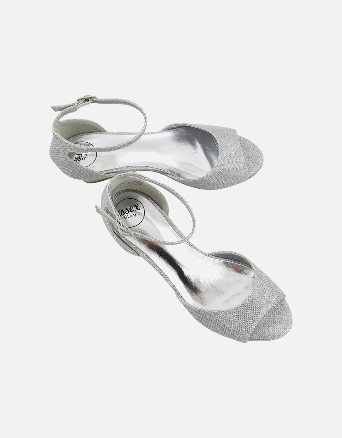 Womens/Ladies Lottie Peep Toe Wedge Sandals