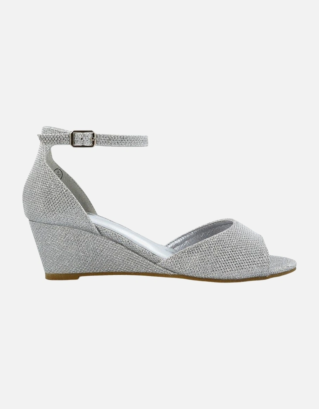 Womens/Ladies Lottie Peep Toe Wedge Sandals