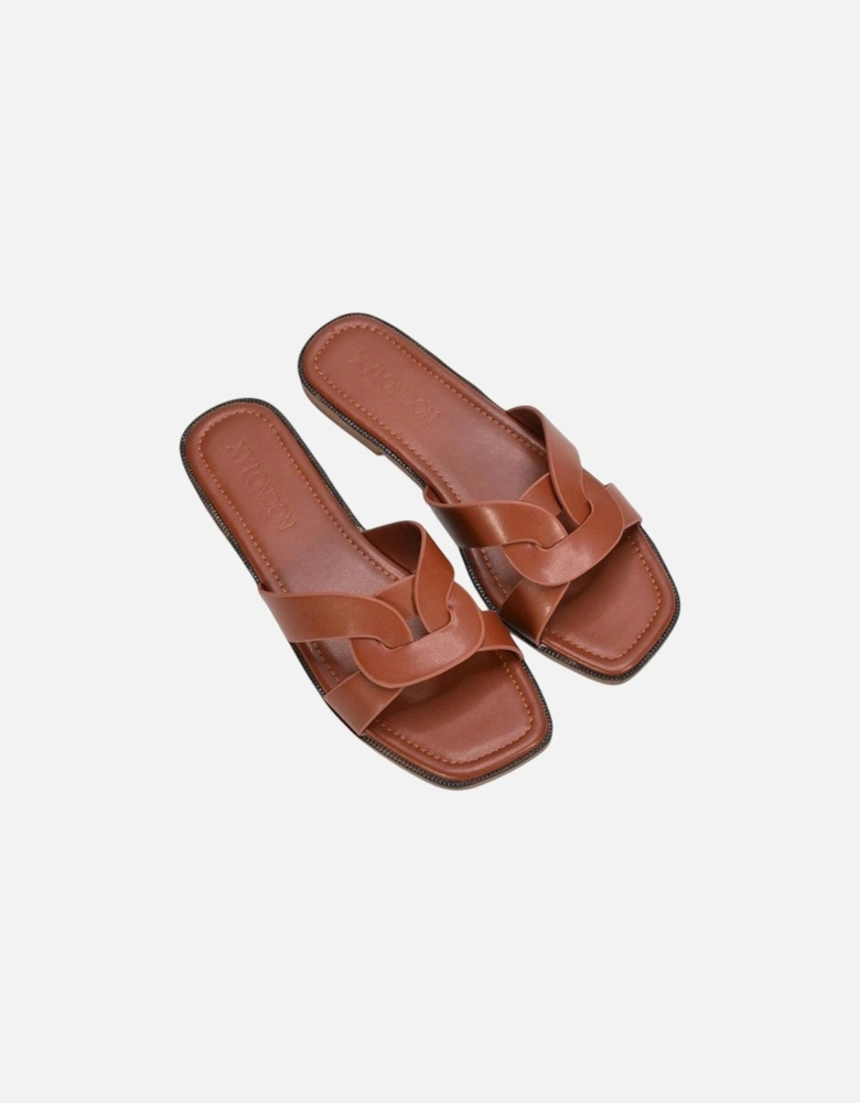 Womens/Ladies Charley Open Toe Sliders