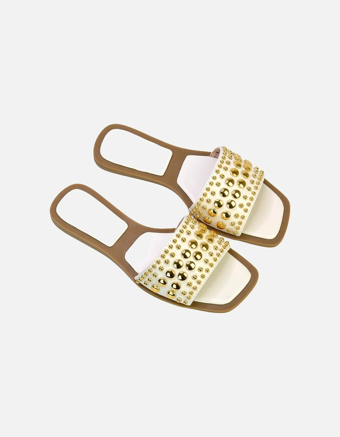 Womens/Ladies Elodie Beaded Open Toe Flat Sandals