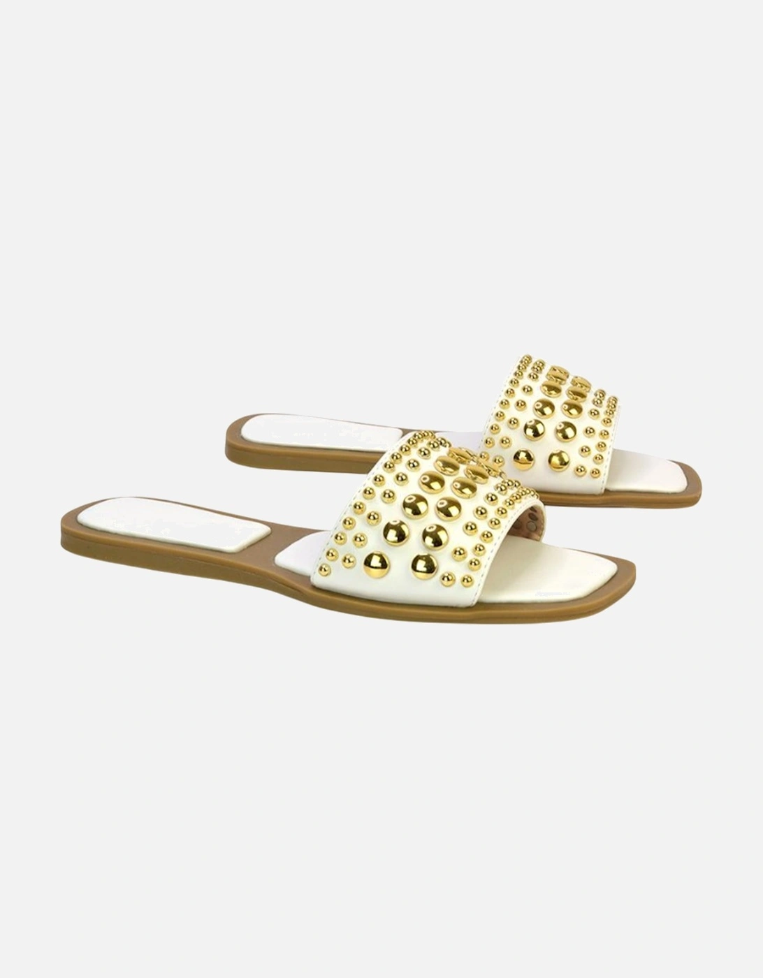 Womens/Ladies Elodie Beaded Open Toe Flat Sandals