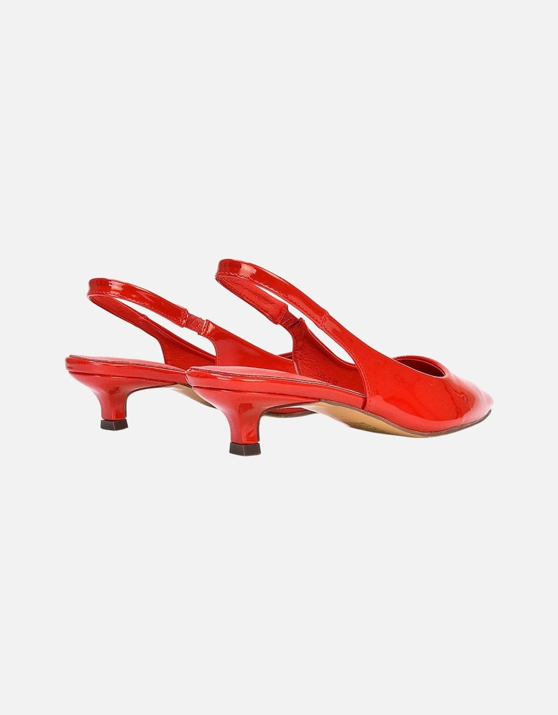 Womens/Ladies Jenny Sling Back Kitten Heel Pumps