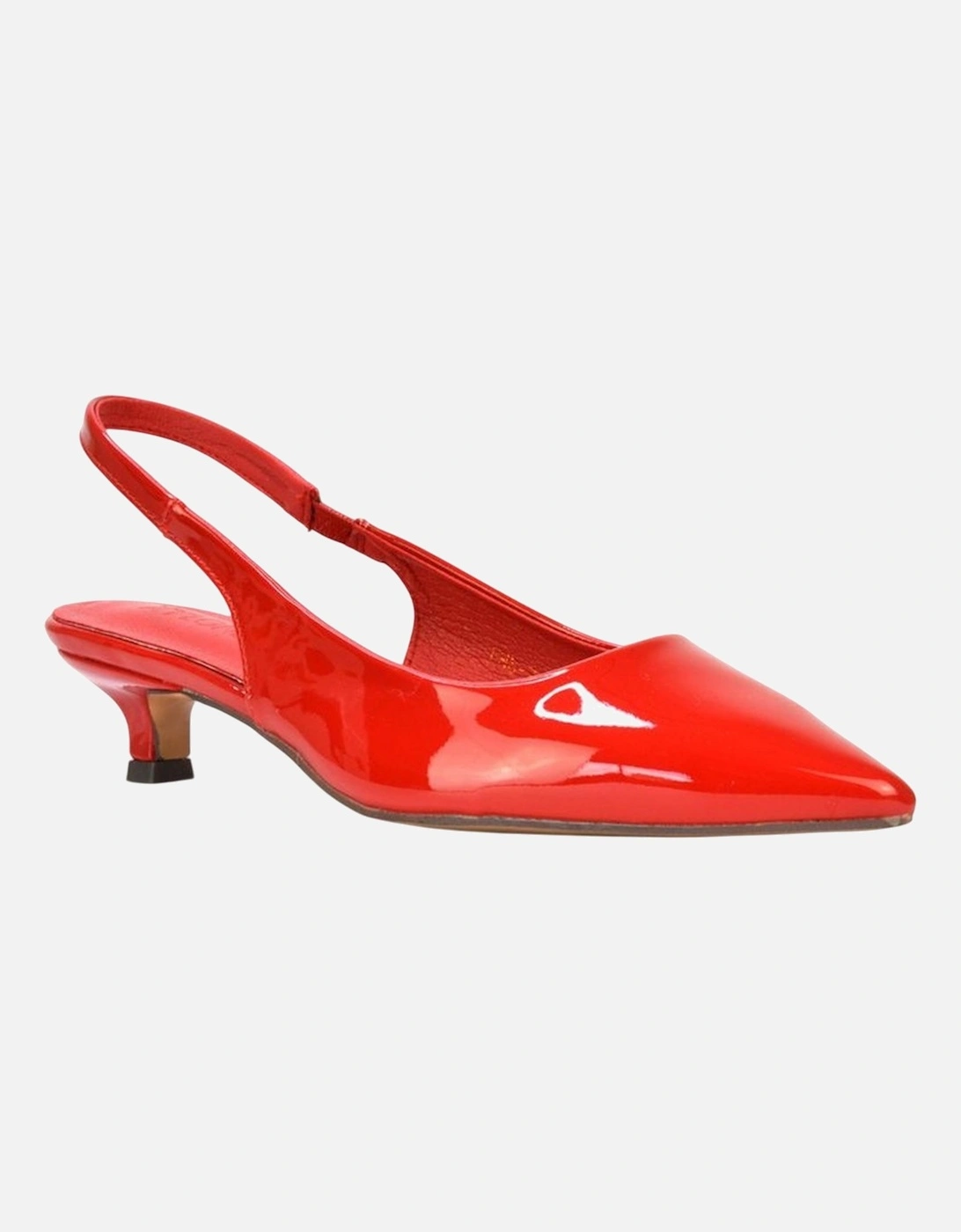 Womens/Ladies Jenny Sling Back Kitten Heel Pumps