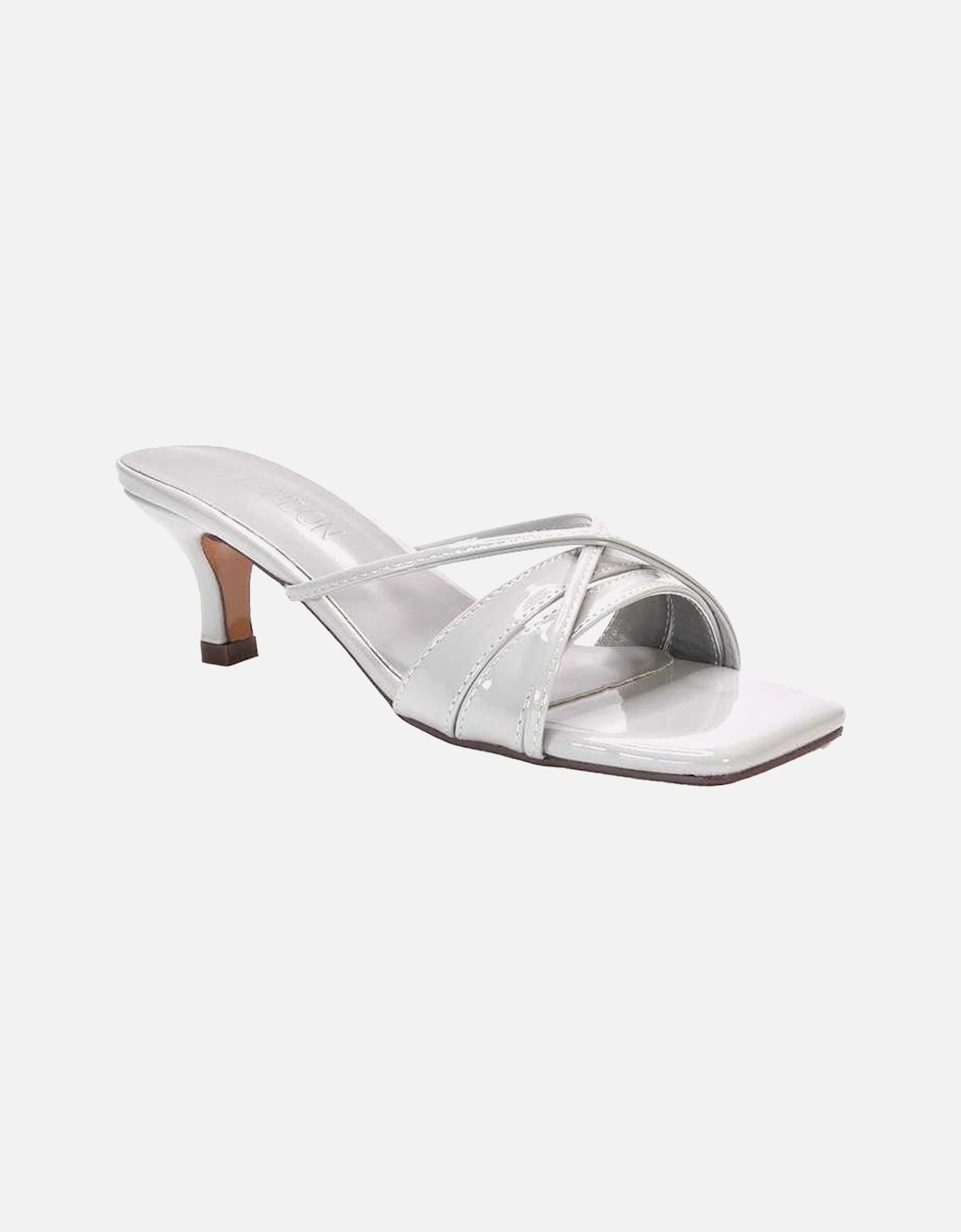 Womens/Ladies Claudia Metallic Mules, 6 of 5
