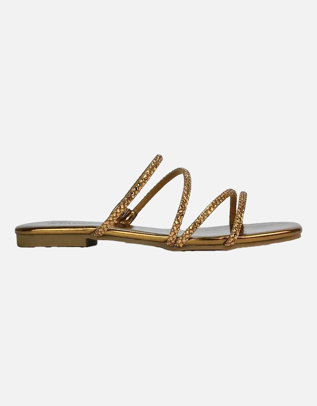 Womens/Ladies Kiki Diamante Sandals