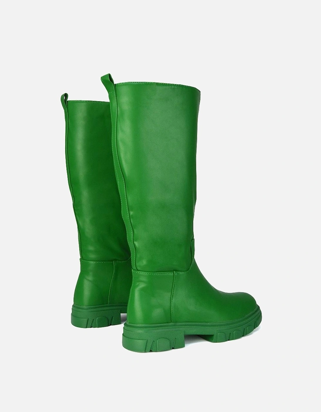 Womens/Ladies Lainey Mid Calf Biker Boots