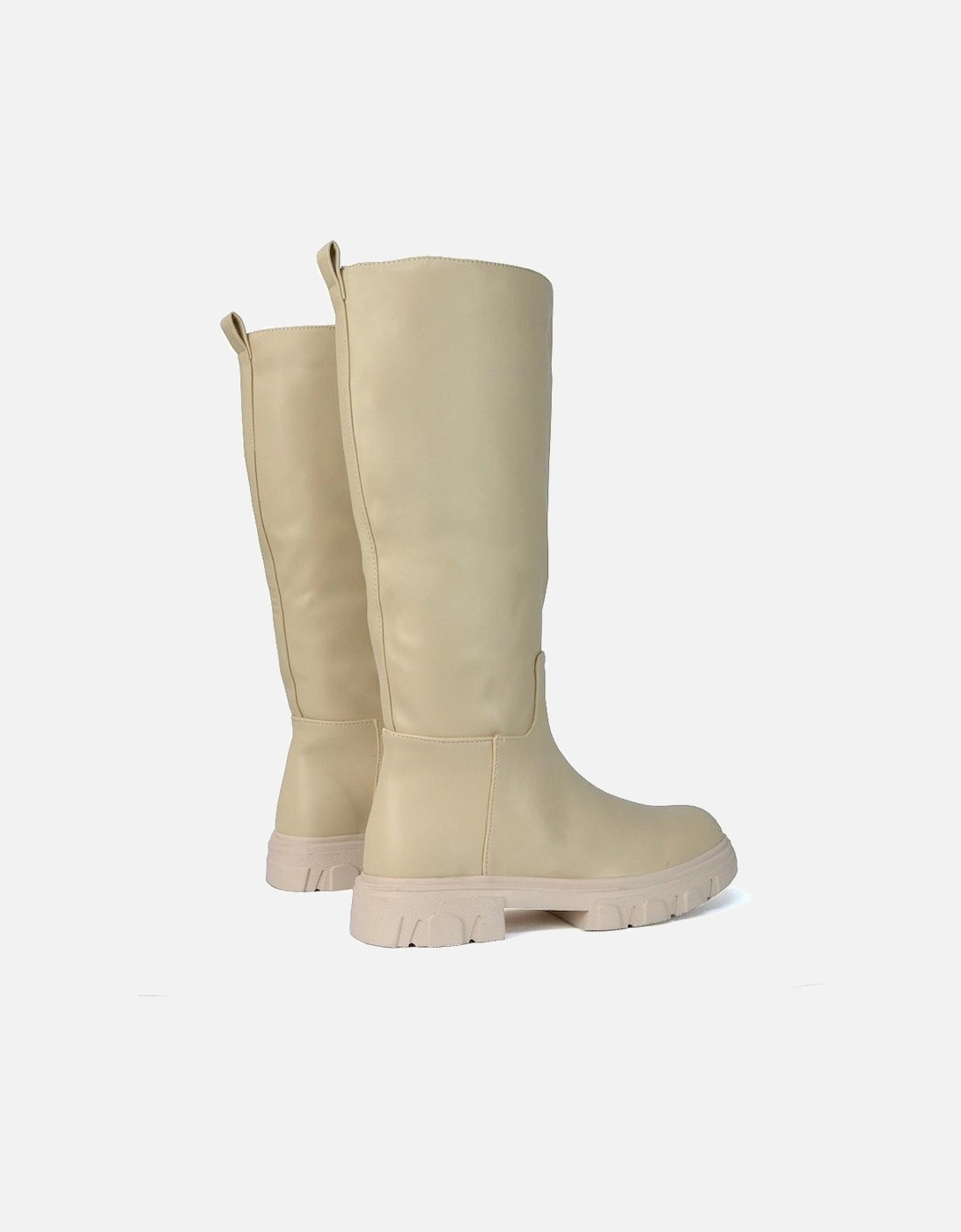 Womens/Ladies Lainey Mid Calf Biker Boots