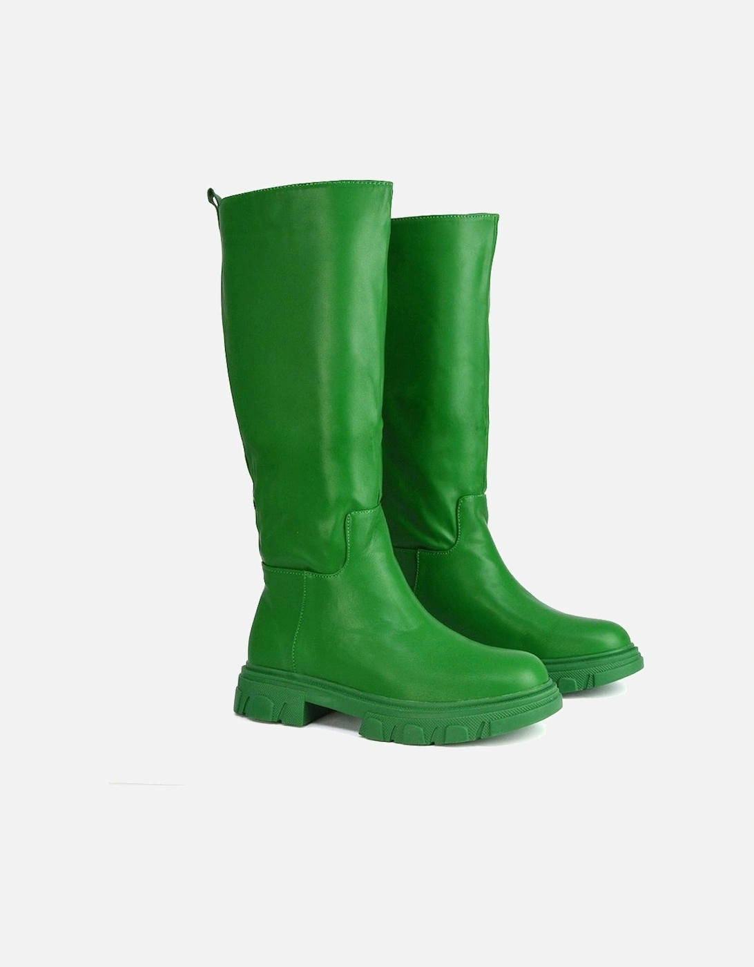 Womens/Ladies Lainey Mid Calf Biker Boots