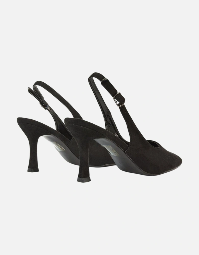 Womens/Ladies Valerie Sling Back High Stiletto Heel Court Shoes