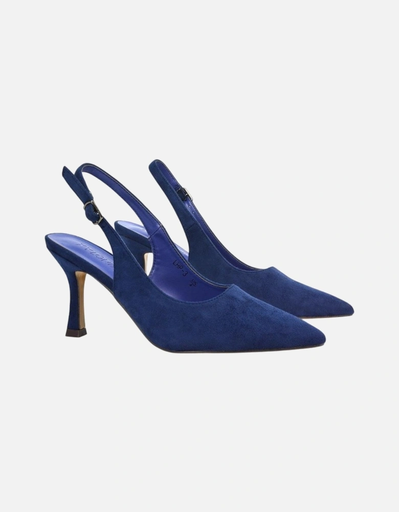 Womens/Ladies Valerie Sling Back High Stiletto Heel Court Shoes