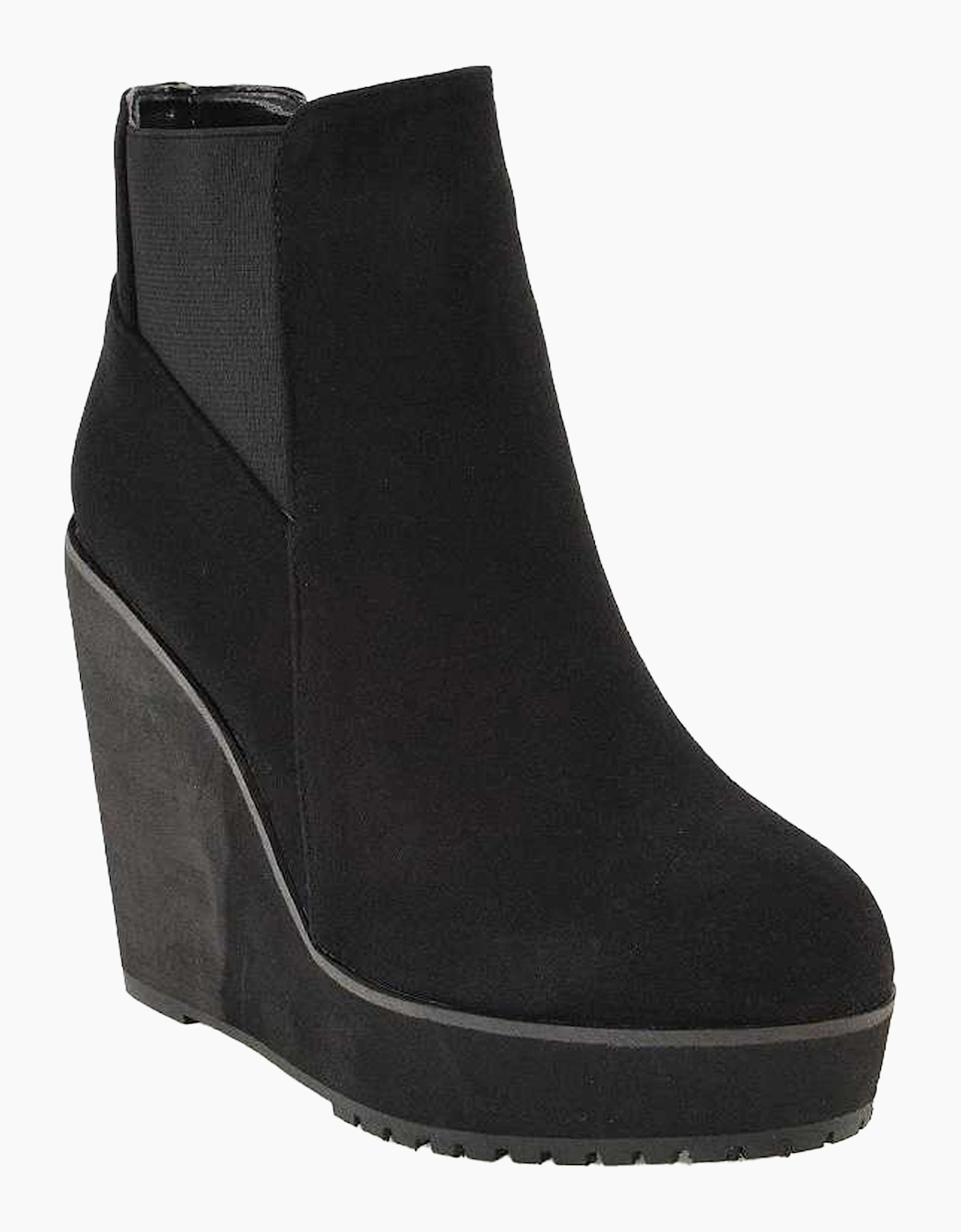 Womens/Ladies Roweena Wedge Boots, 5 of 4