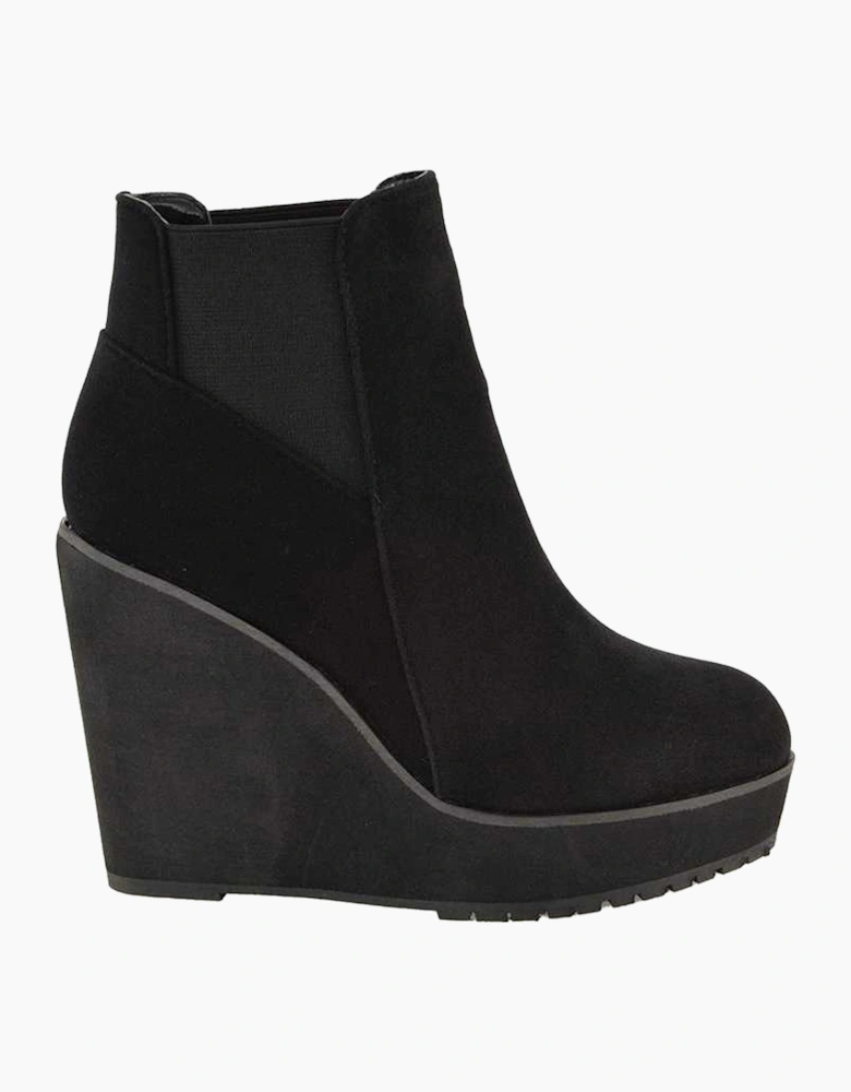 Womens/Ladies Roweena Wedge Boots