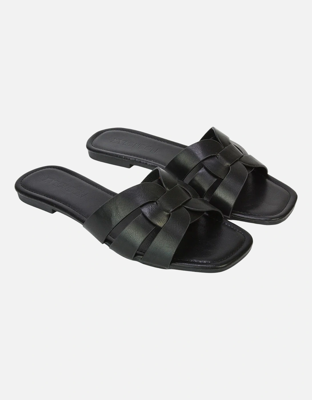 Womens/Ladies Luci Square Toe Strappy Sandals