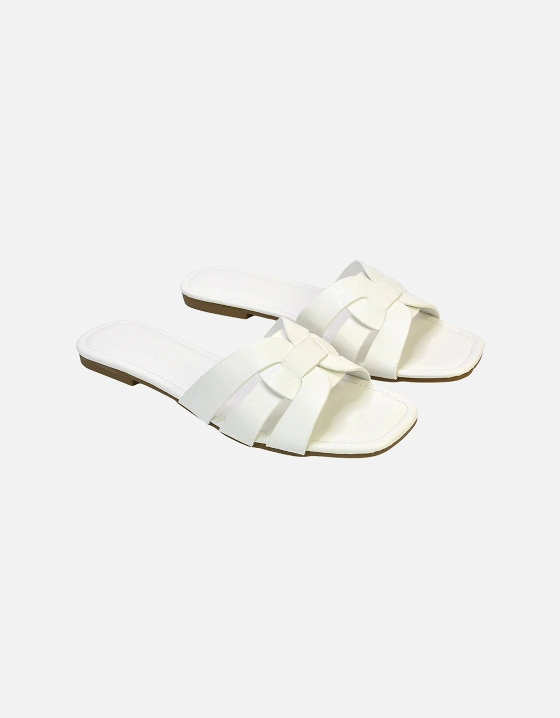 Womens/Ladies Luci Square Toe Strappy Sandals