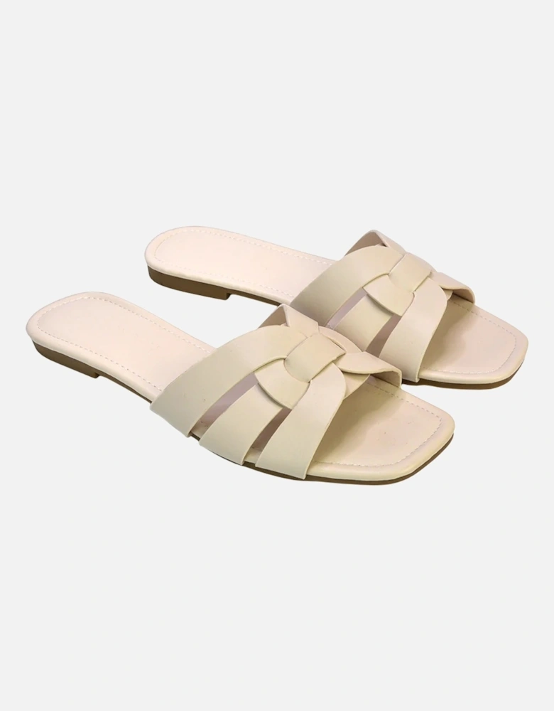 Womens/Ladies Luci Square Toe Strappy Sandals
