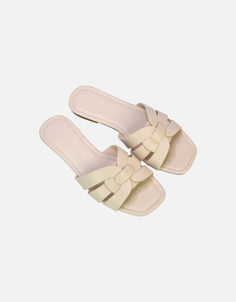 Womens/Ladies Luci Square Toe Strappy Sandals