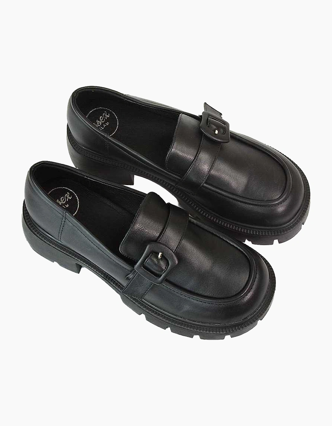 Womens/Ladies Adelaide Chunky Platform Loafers