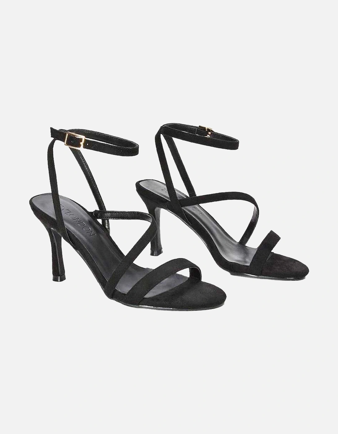 Womens/Ladies Sherry Strappy Stiletto Heel Sandals, 5 of 4