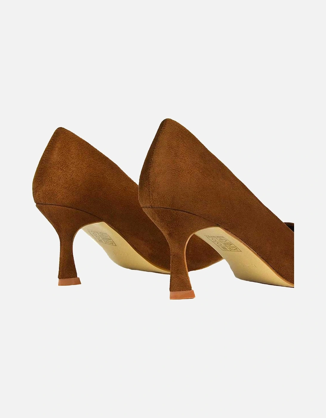 Womens/Ladies Lisa Pointed Mid Stiletto Court Shoes