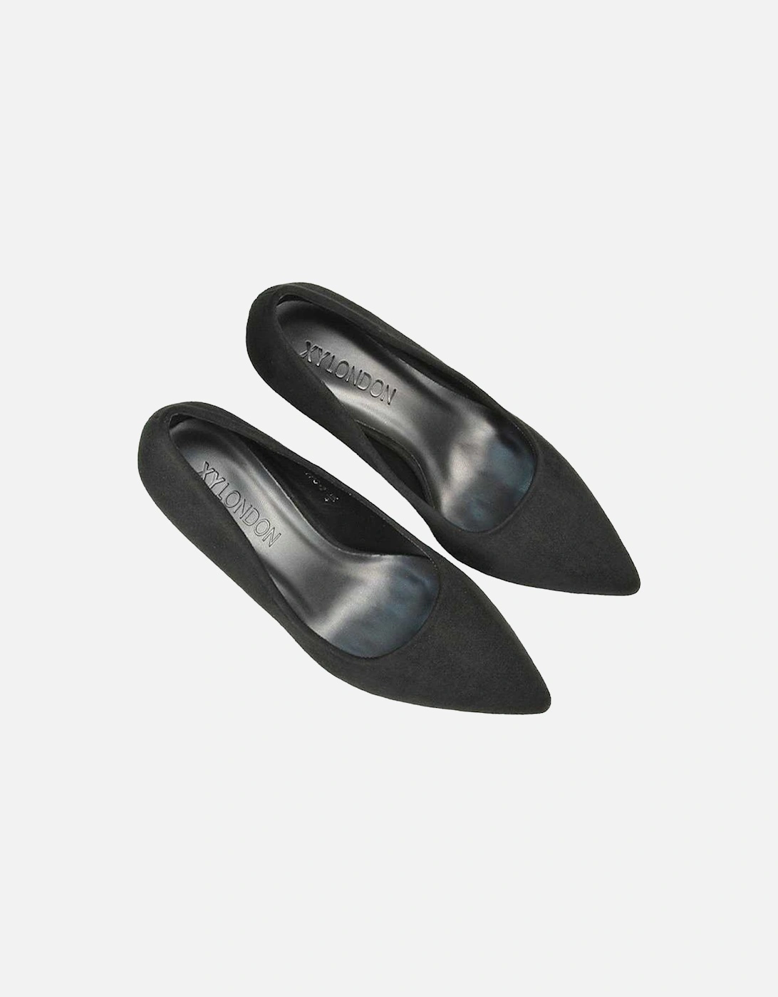 Womens/Ladies Lisa Pointed Mid Stiletto Court Shoes