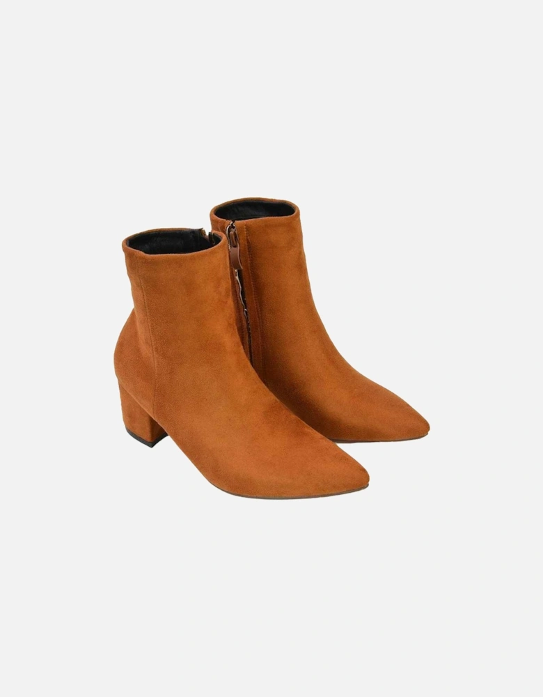 Womens/Ladies Ayda Pointed Ankle Boots