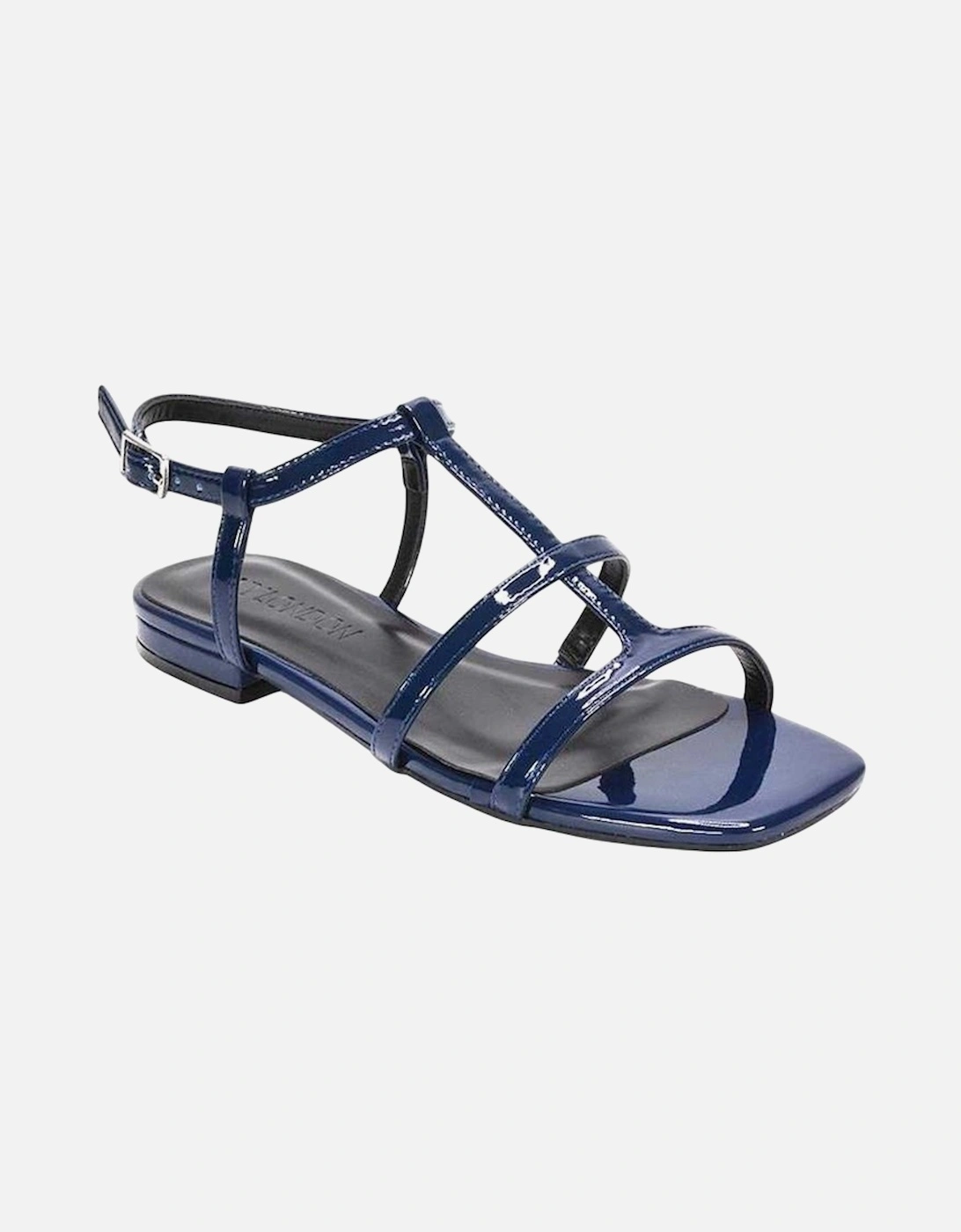 Womens/Ladies Danielle Patent Strappy Sandals