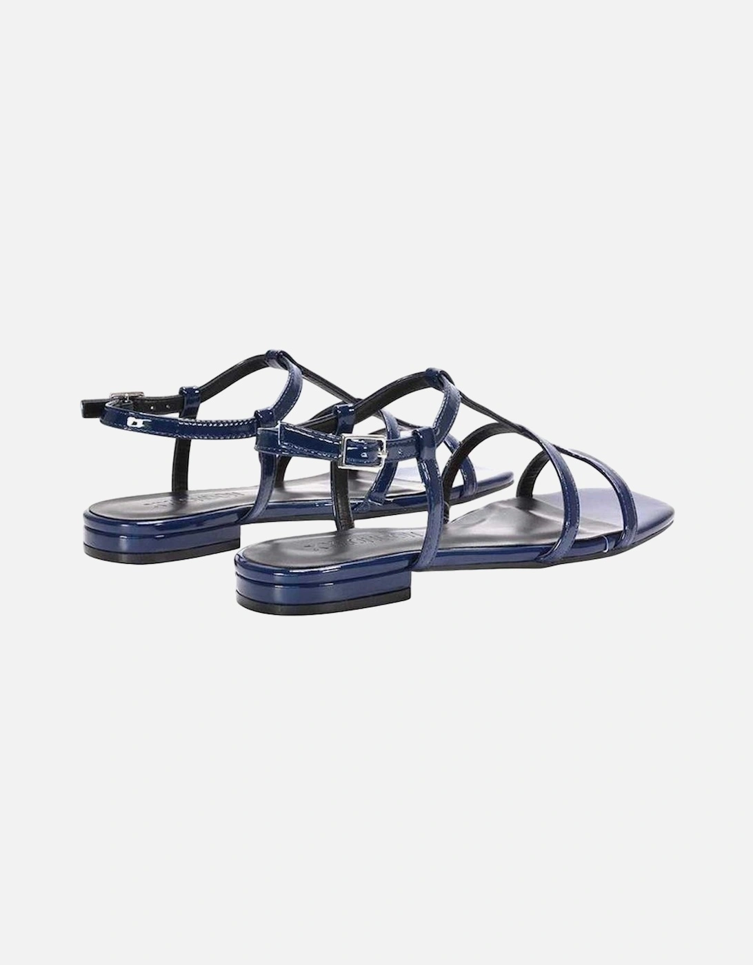 Womens/Ladies Danielle Patent Strappy Sandals