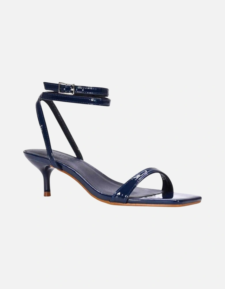 Womens/Ladies Nikita Patent Low Kitten Heel Sandals