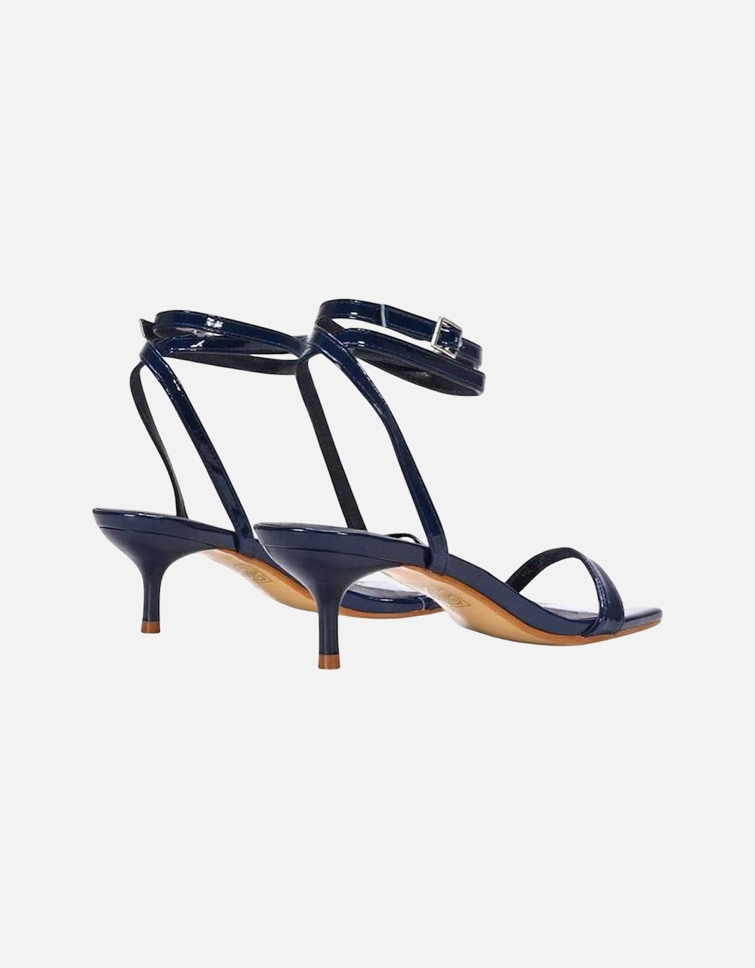 Womens/Ladies Nikita Patent Low Kitten Heel Sandals