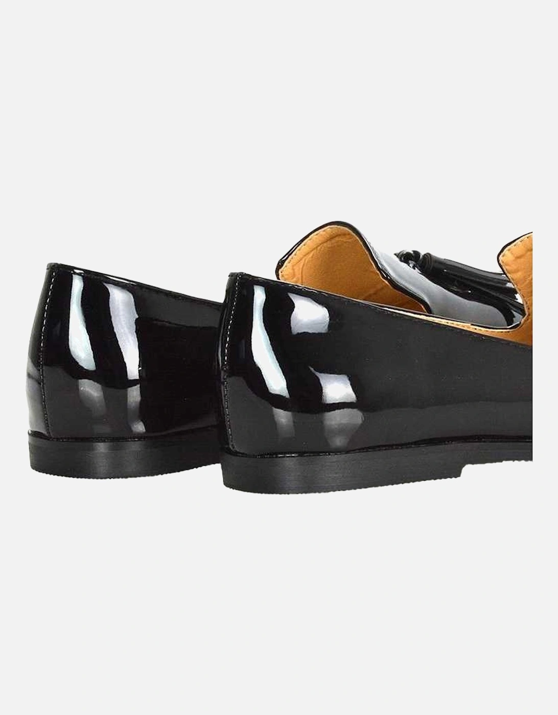 Womens/Ladies Betsy Tassel Pointed Flat Loafers