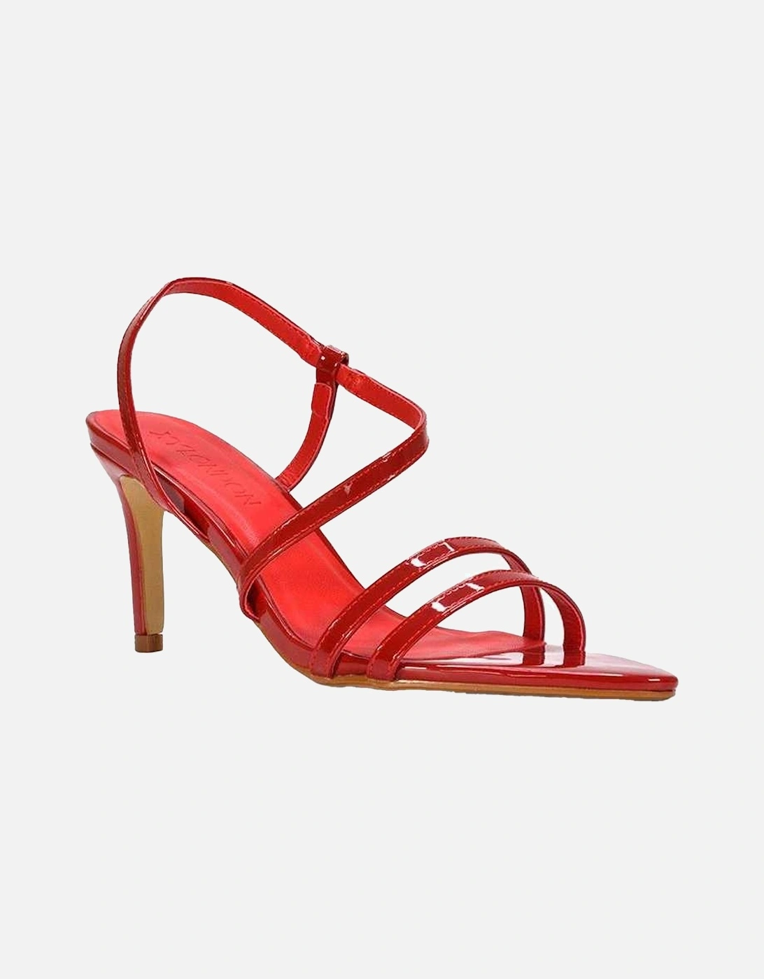 Womens/Ladies Theodora Patent Stiletto Heel Sandals, 5 of 4