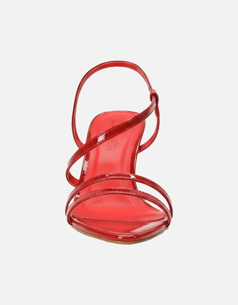 Womens/Ladies Theodora Patent Stiletto Heel Sandals