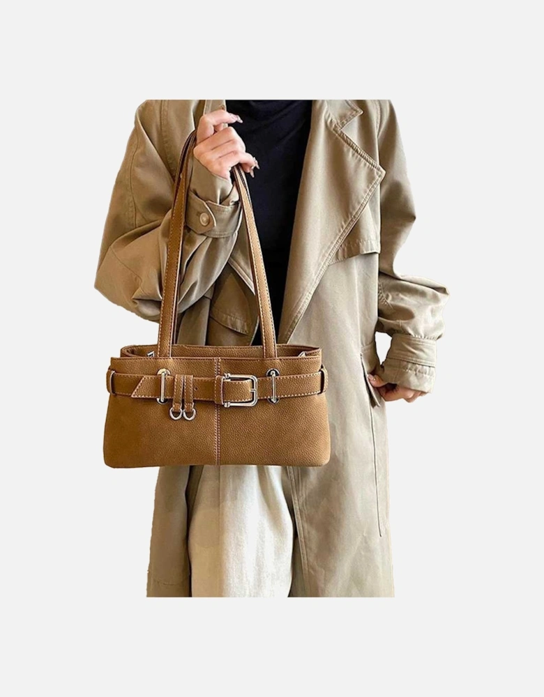 Womens/Ladies Josephine Belted Shoulder Bag