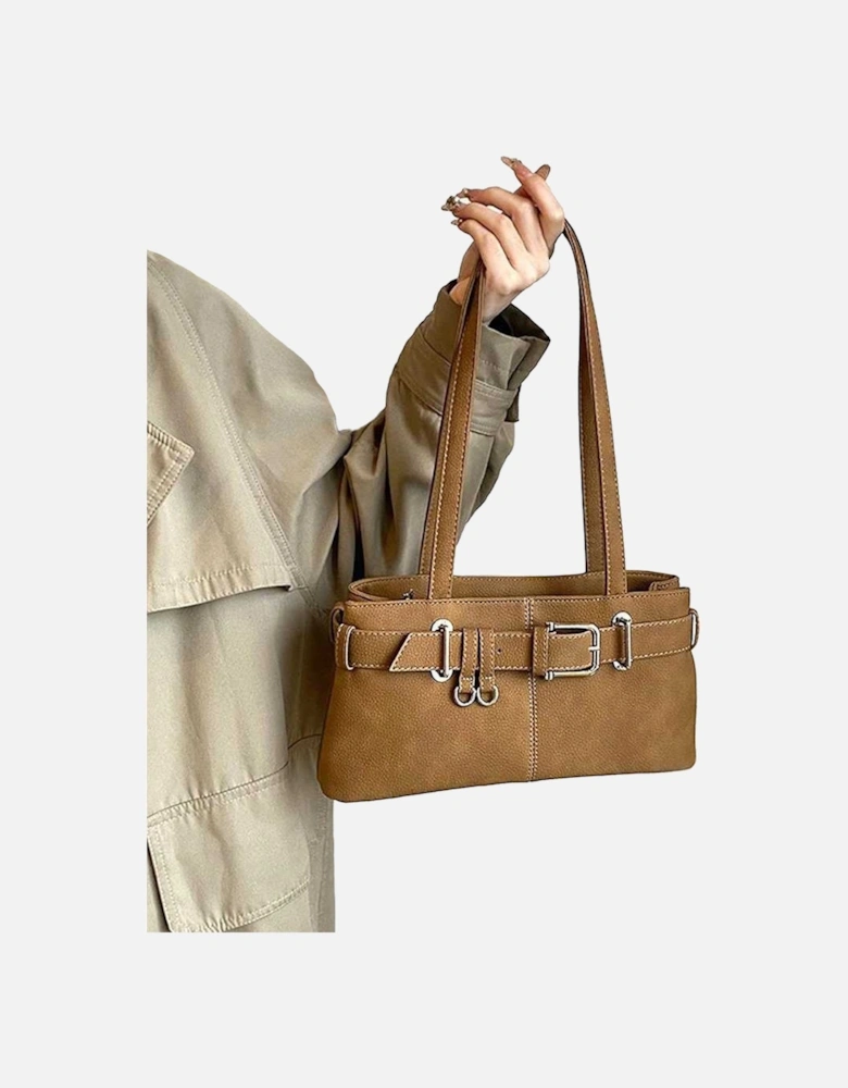 Womens/Ladies Josephine Belted Shoulder Bag