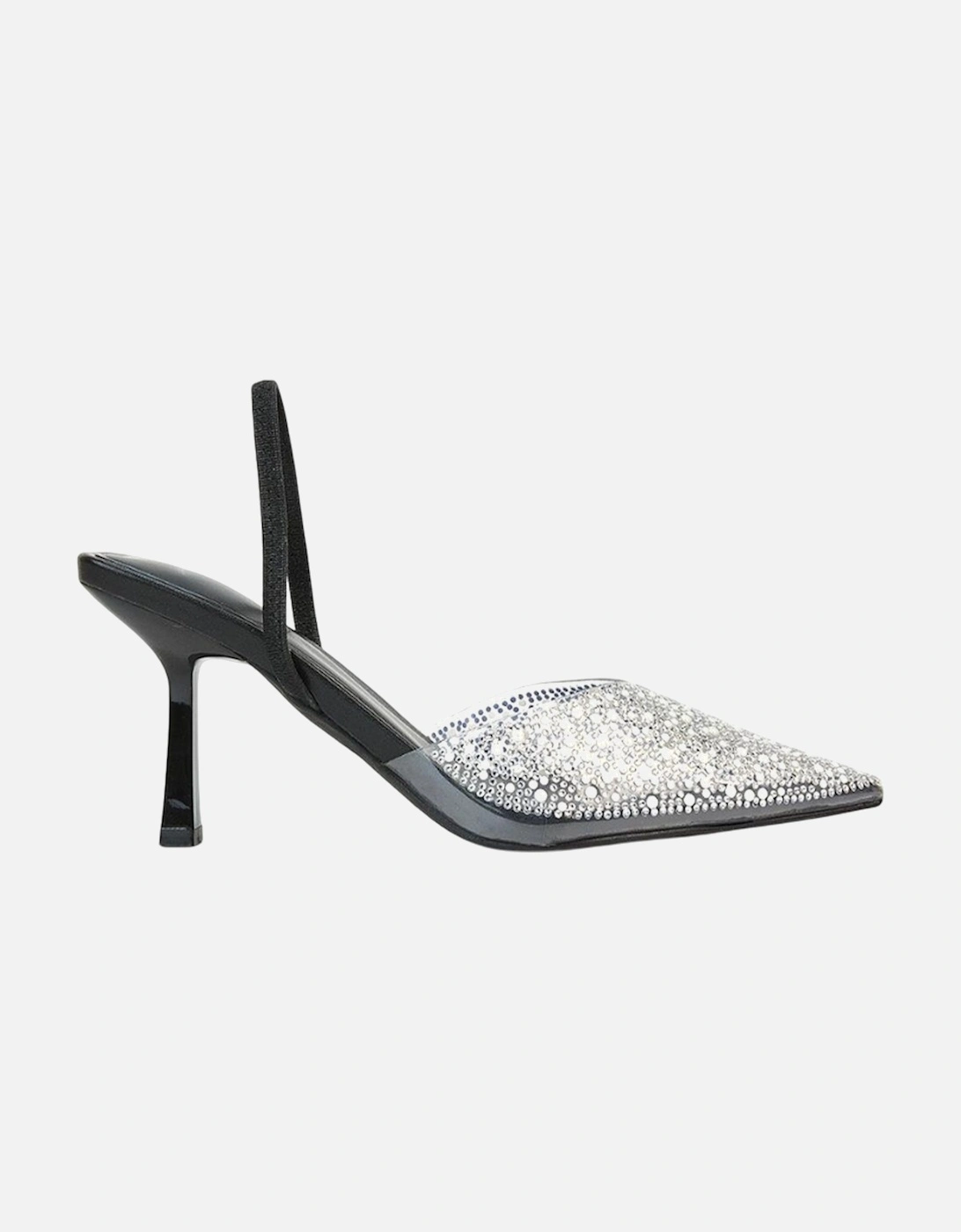 Womens/Ladies Kadie Jewel Sling Back Court Pumps