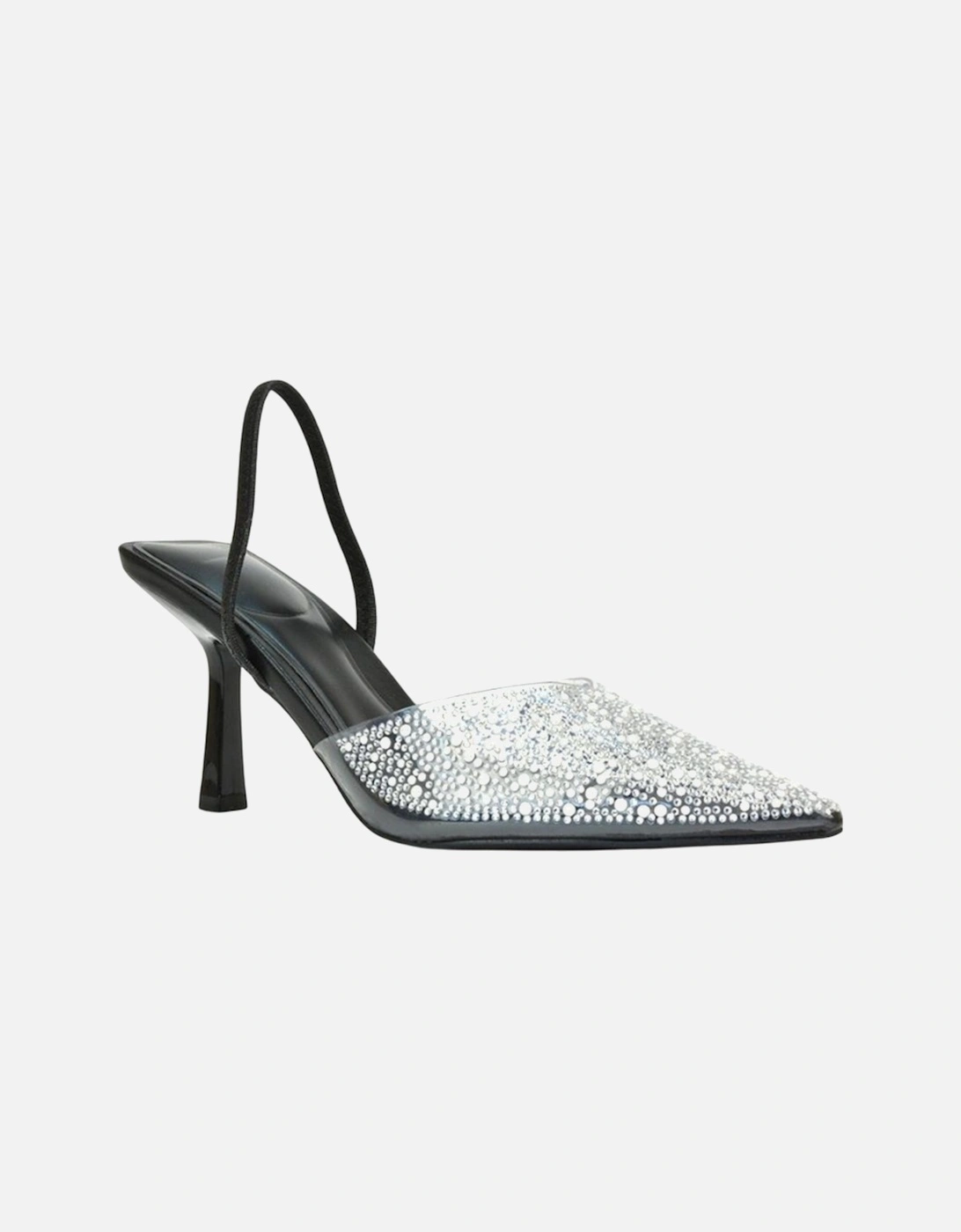 Womens/Ladies Kadie Jewel Sling Back Court Pumps