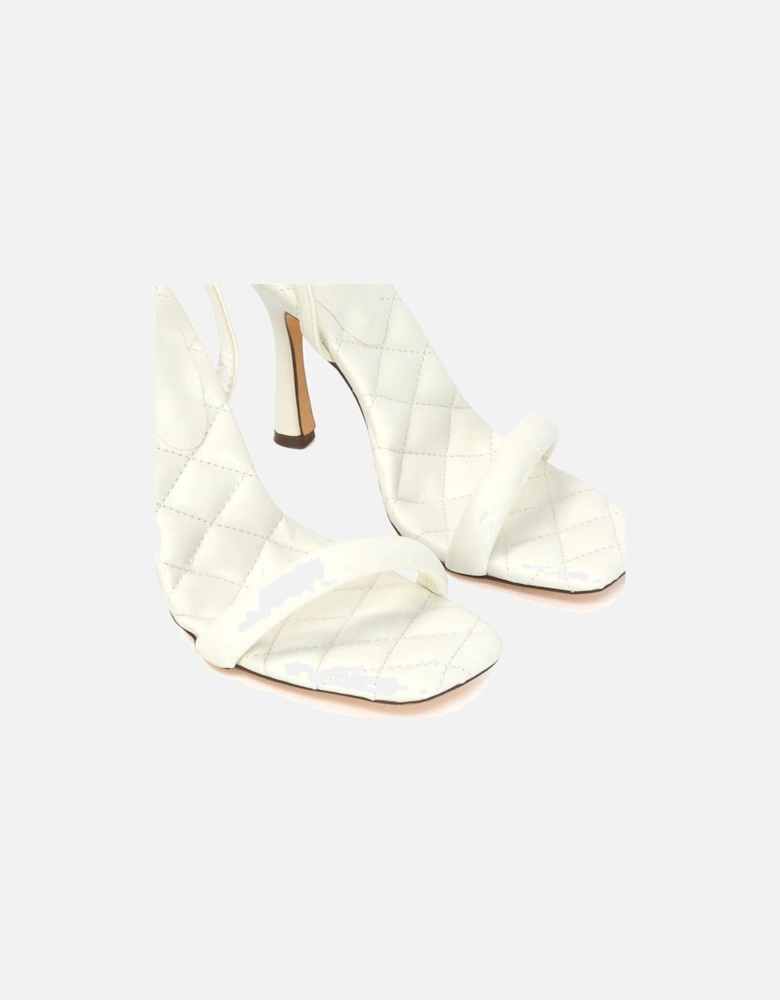 Womens/Ladies Ryna Quilted High Heel Sandals