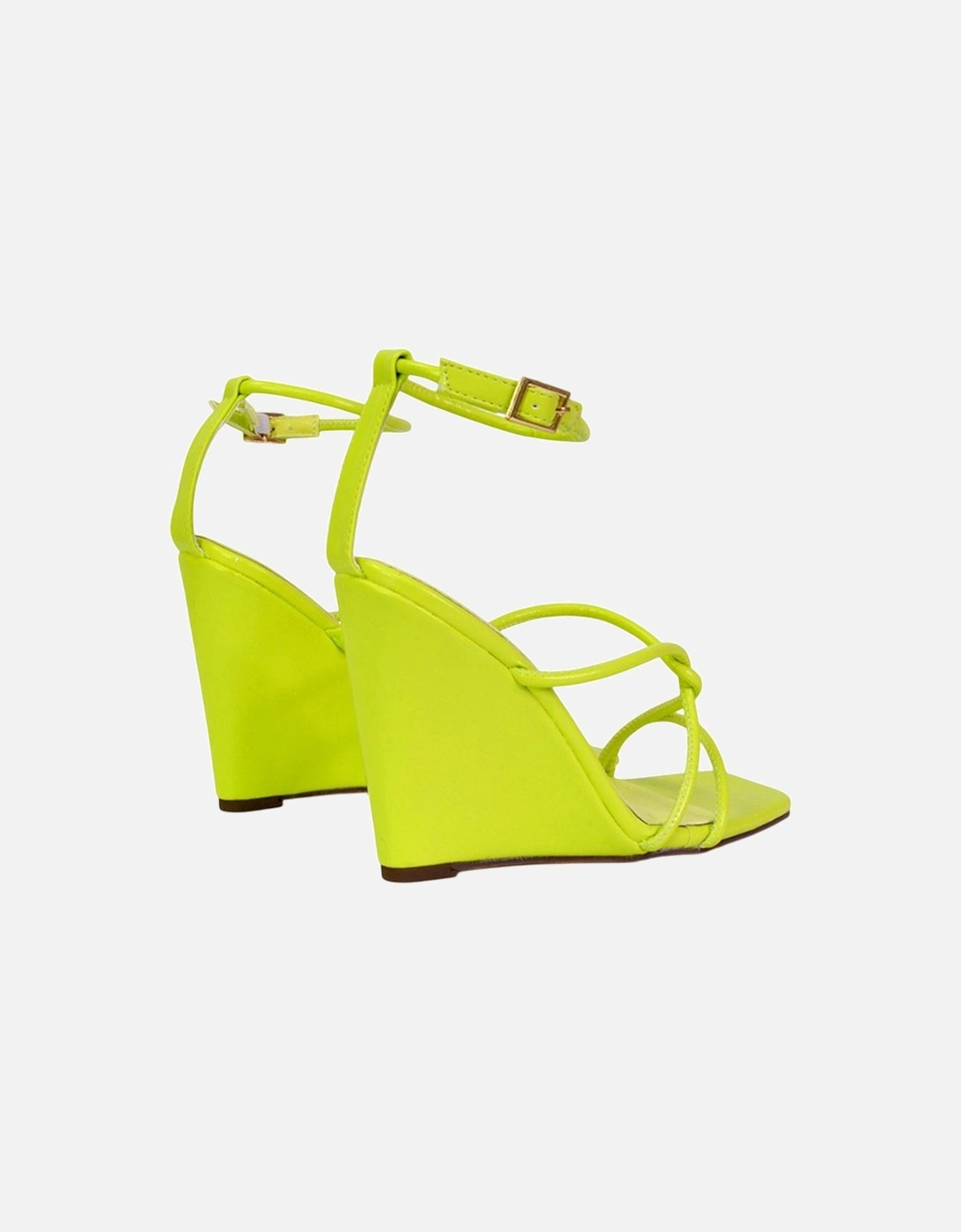 Womens/Ladies Ankle Strap Wedge Sandals