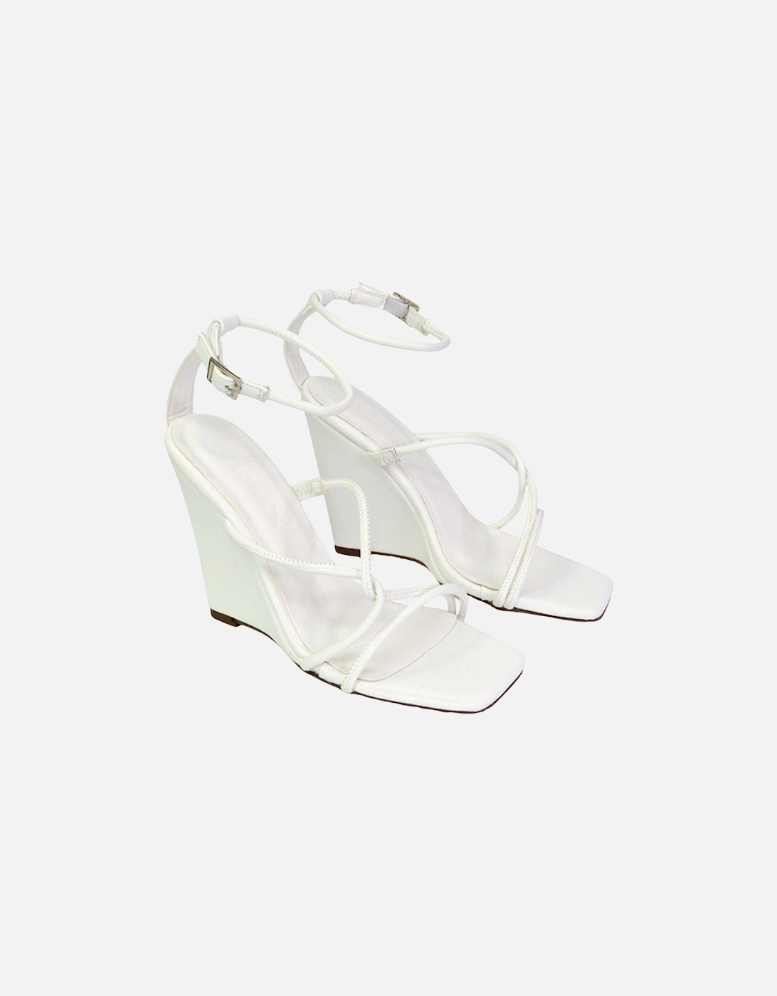 Womens/Ladies Ankle Strap Wedge Sandals