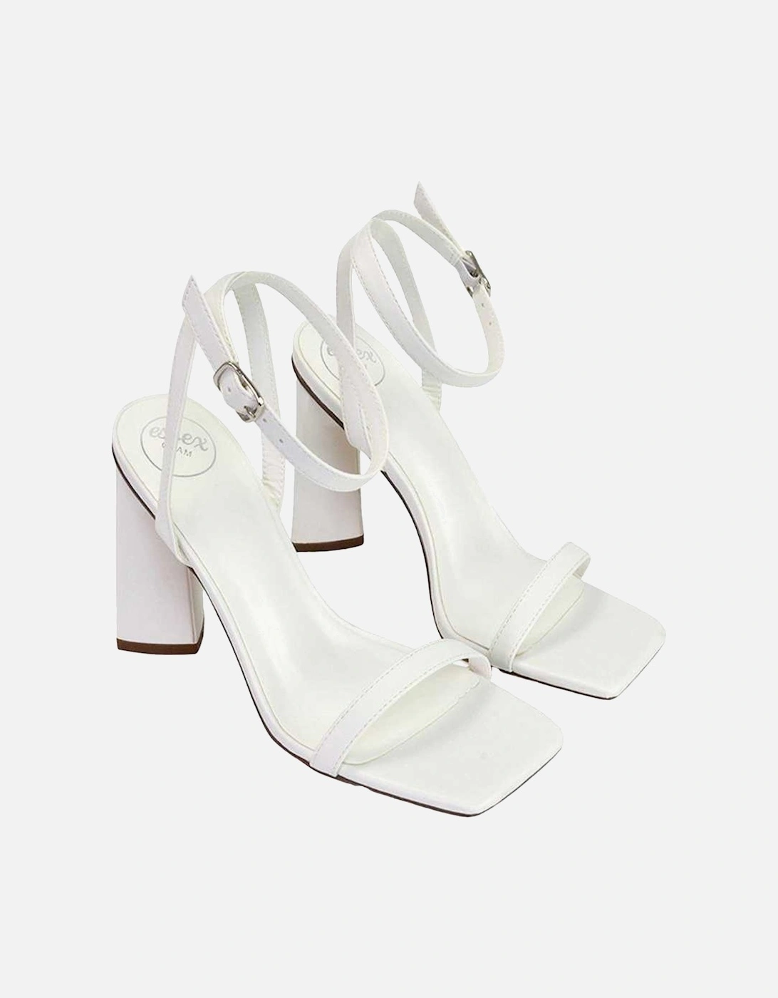 Womens/Ladies Max Strappy Sculptured Heel Sandals
