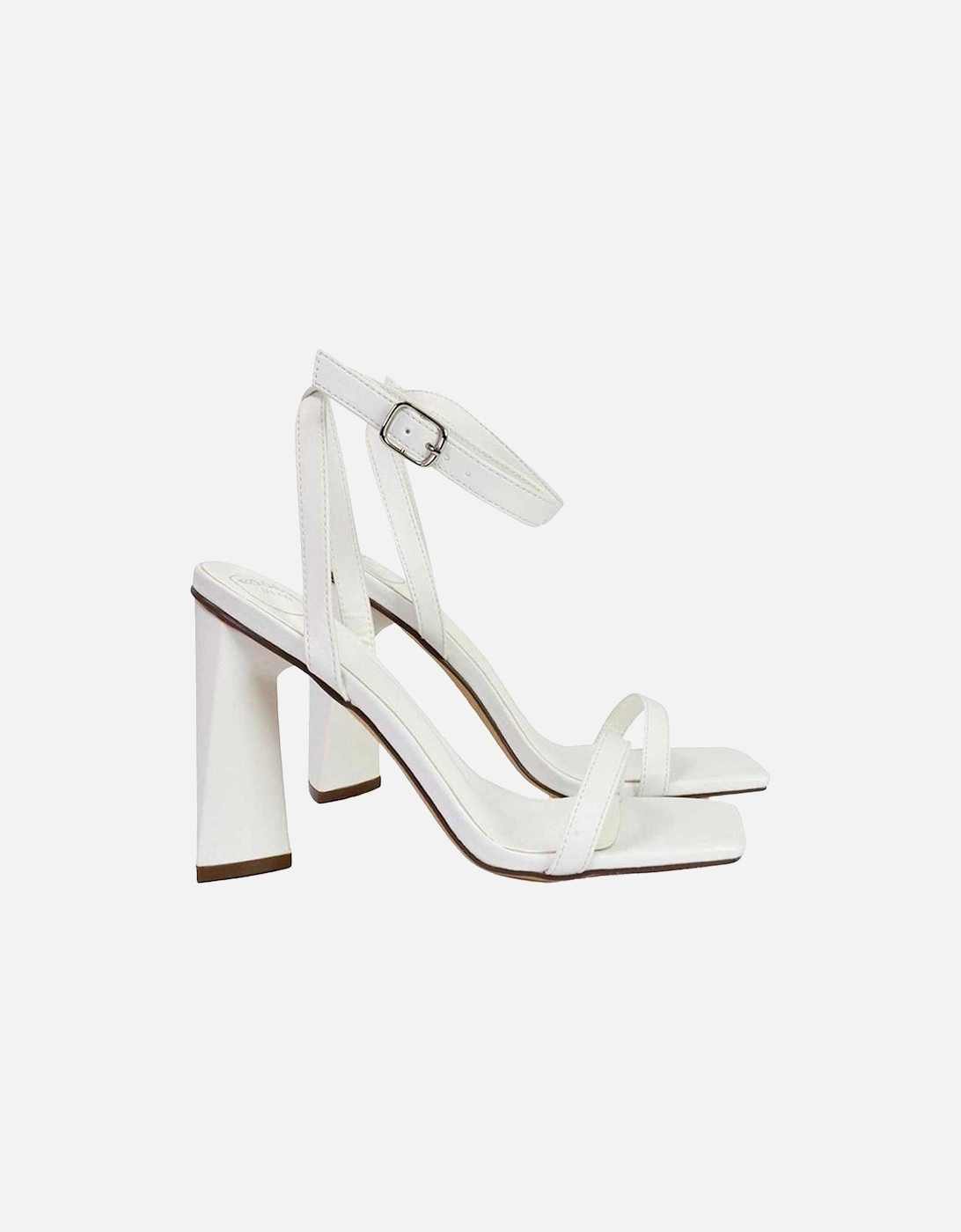 Womens/Ladies Max Strappy Sculptured Heel Sandals